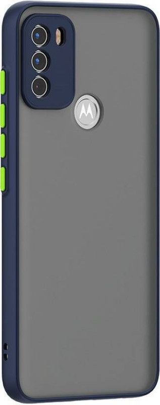 GORILLA PRO Back Cover for :Moto G40 Fusion, Moto G60, Motorola G40 Fusion, Motorola G60.  (Blue, Camera Bump Protector, Pack of: 1)