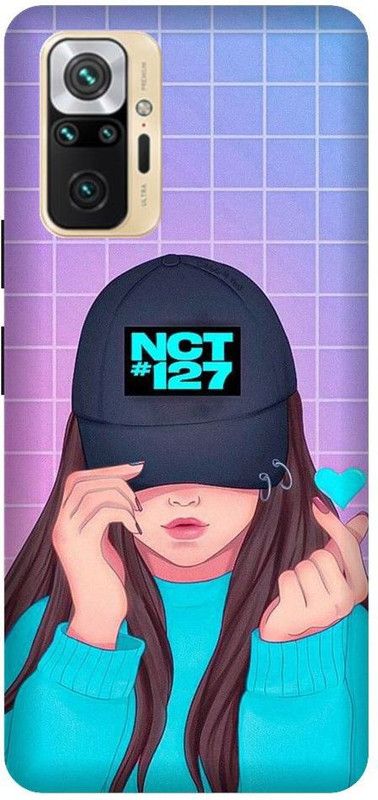 GRAFIQE Back Cover for REDMI Note 10 Pro Max M2101K6I GIRL, WOMEN ARTWORK, ANIME, PRETTY, BEUTY, FLOWER  (Multicolor, Shock Proof, Pack of: 1)