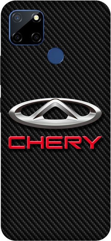 UMPRINT Back Cover for Realme Narzo 20 Badge, Chery, Logo Printed Back Cover  (Multicolor, Hard Case, Pack of: 1)
