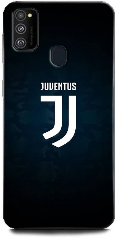 WallCraft Back Cover for Samsung Galaxy M21 JUVENTUS, JUVENTUS JERSEY, RONALDO, BLACK AND WHITE, SPORTS, FOOTBALL  (Multicolor, Dual Protection)