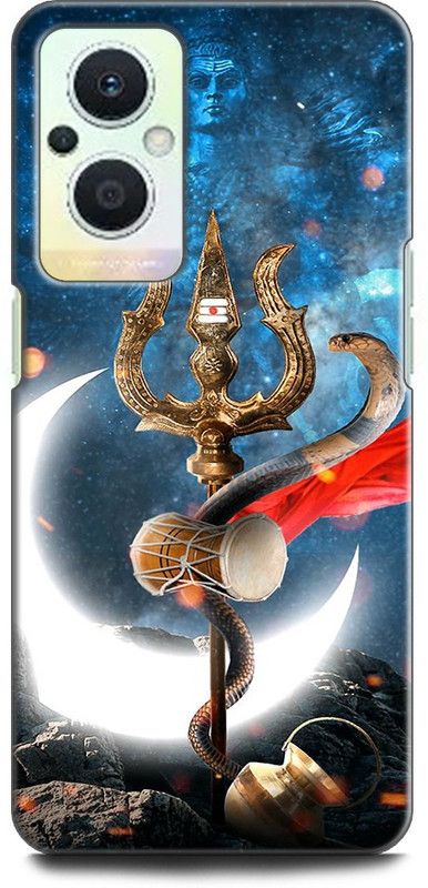 INDICRAFT Back Cover for OPPO F21s Pro 5G, CPH2455 SHIVJI, LORD SHIVA, MAHADEV, BHOLENATH, GOD  (Multicolor, Shock Proof, Pack of: 1)