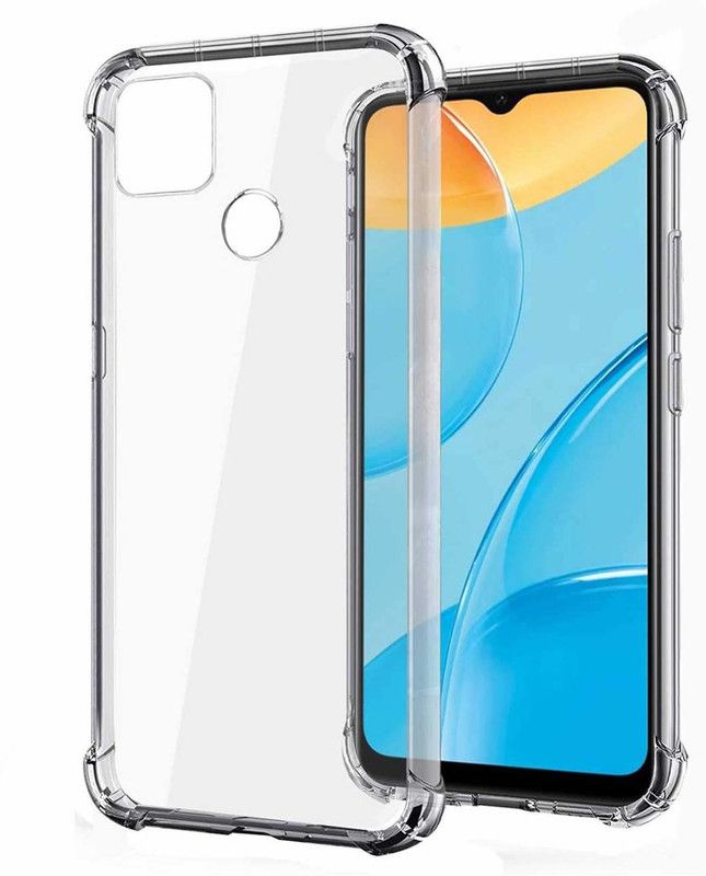 Celzo Back Cover for Oppo A15  (Transparent, Silicon, Pack of: 1)