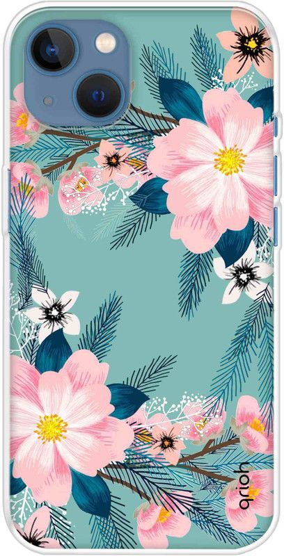 QRIOH Back Cover for Apple iPhone 13 mini  (Multicolor, Grip Case, Silicon, Pack of: 1)