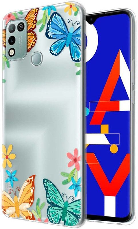 Cover Bazaar Back Cover for Infinix Hot 10 Play  (Multicolor, Silicon)