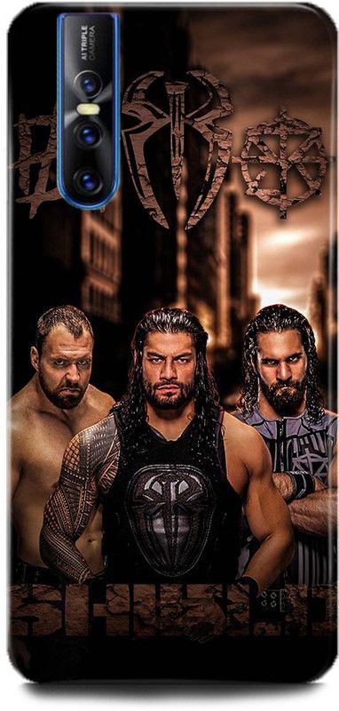 INDICRAFT Back Cover for Vivo V15 Pro, Vivo 1818, Roman reigns, Printed  (Multicolor, Shock Proof, Pack of: 1)