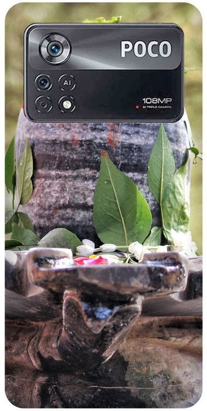 play fast Back Cover for POCO X4 Pro 5G, SHIVLING, MAHADEV, MAHAKAL, SHIV, JI  (Multicolor, Hard Case, Pack of: 1)