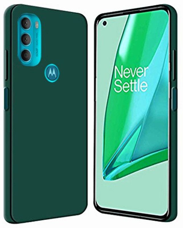 Realgo Back Cover for Motorola Moto G71 5G  (Green, Pack of: 1)