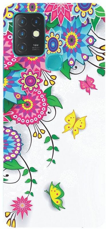 SPBR Back Cover for Infinix Hot 10  (Multicolor, Hard Case, Pack of: 1)