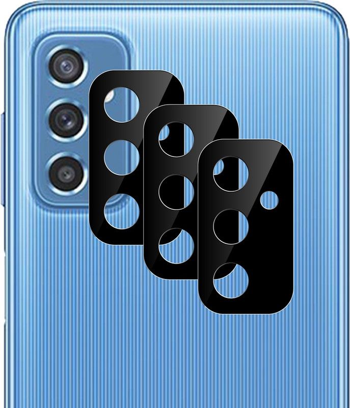 KITE DIGITAL Back Camera Lens Glass Protector for Samsung M52 (5G)  (Pack of: 3)