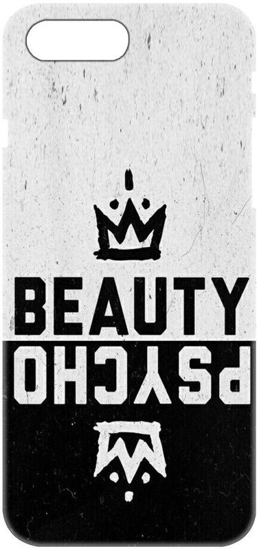 Smutty Back Cover for Apple iPhone 8 Plus - Beauty Psycho Print  (Multicolor, Hard Case, Pack of: 1)