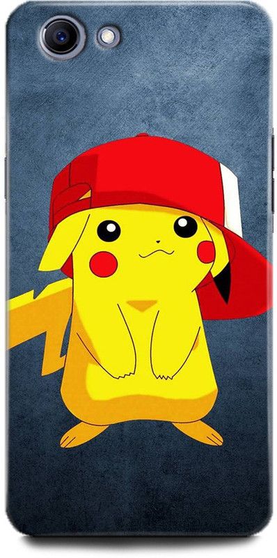 Afterglow Back Cover for Realme 1 PIKACHU, CARTOON, POKEMON, CUTE, PIKACHU POKEMON, LOVE  (Multicolor, Shock Proof, Pack of: 1)