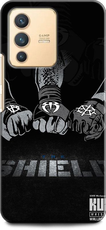 INDICRAFT Back Cover for Vivo V23 5G, V2130 ROMEN REIGNS, DEAN AMBROSE, SETH ROLLINS, SHIELD  (Multicolor, Shock Proof, Pack of: 1)