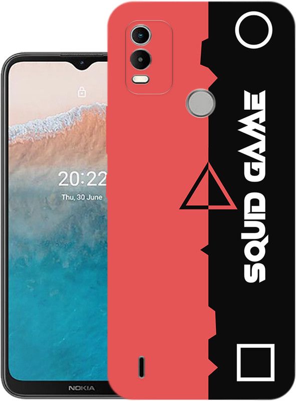 Tenty Back Cover for NOKIA C21 PLUS back cover | TA-1431 back cover | TA-1433, TA-1426, TA-1424 | Design_47  (Multicolor, Flexible, Silicon, Pack of: 1)