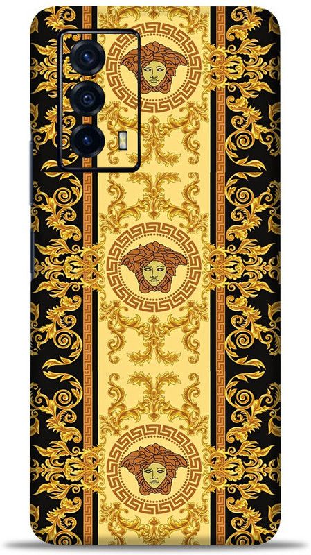 OggyBaba Vivo Iqoo Z5, Mobile back skin guard, An elegant skin for your Mobile Skin  (Versace skin multicolor with ultra matte finish)