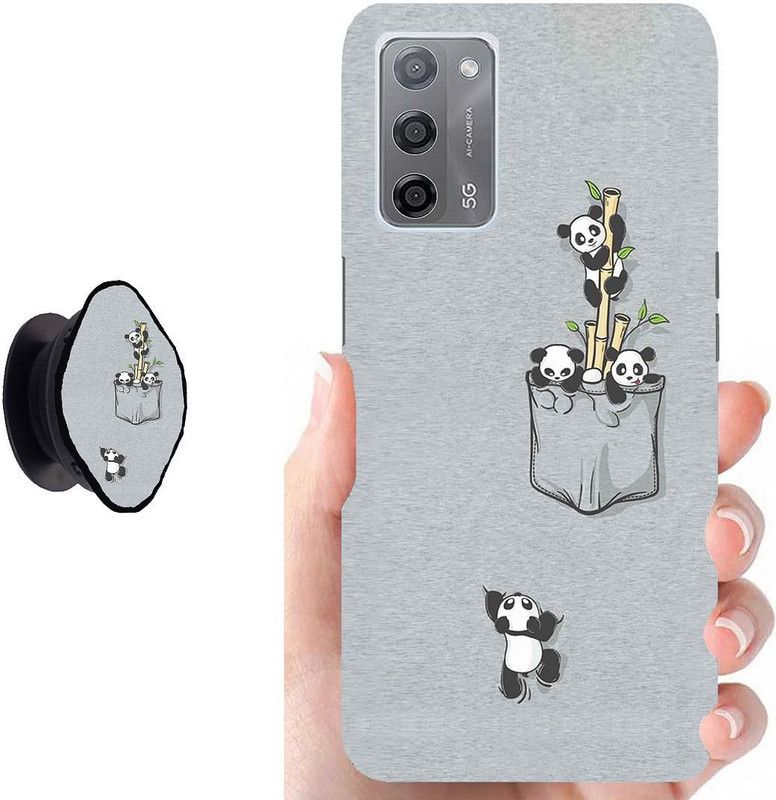 Zappy Back Cover for Oppo A53s 5G, Oppo A55 5G, Oppo A116  (Multicolor, Cases with Holder, Pack of: 1)