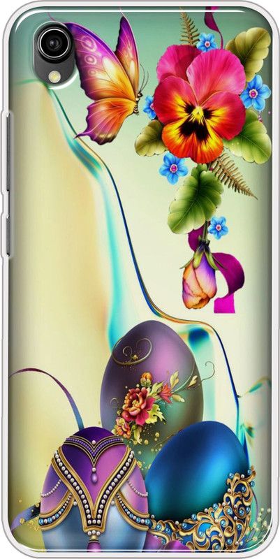 Hansviprint Back Cover for VIVO Y90  (Multicolor, Grip Case, Silicon)