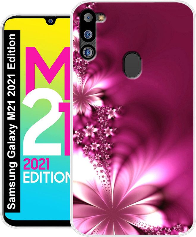 Hostprint Back Cover for Samsung Galaxy M21 2021 Edition  (Multicolor, Grip Case, Silicon, Pack of: 1)