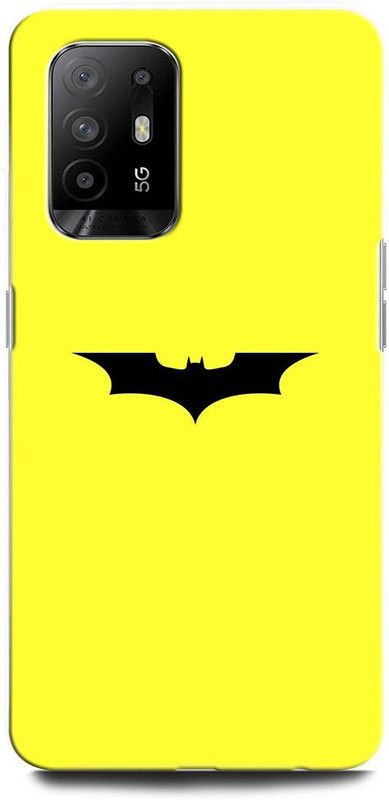 ORBIQE Back Cover for OPPO F19 Pro+ 5G CPH2213 BATMAN, DARK KNIGHT, SUPERHERO, DC COMIC, BATMAN LOGO,  (Multicolor, Hard Case, Pack of: 1)