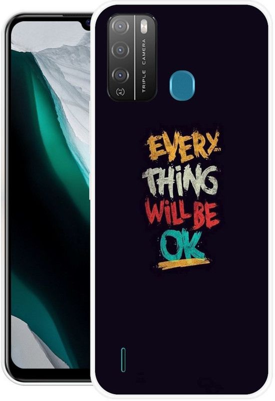Pinkcity International Back Cover for Itel Vision 1 Pro  (Multicolor, Dual Protection, Silicon, Pack of: 1)