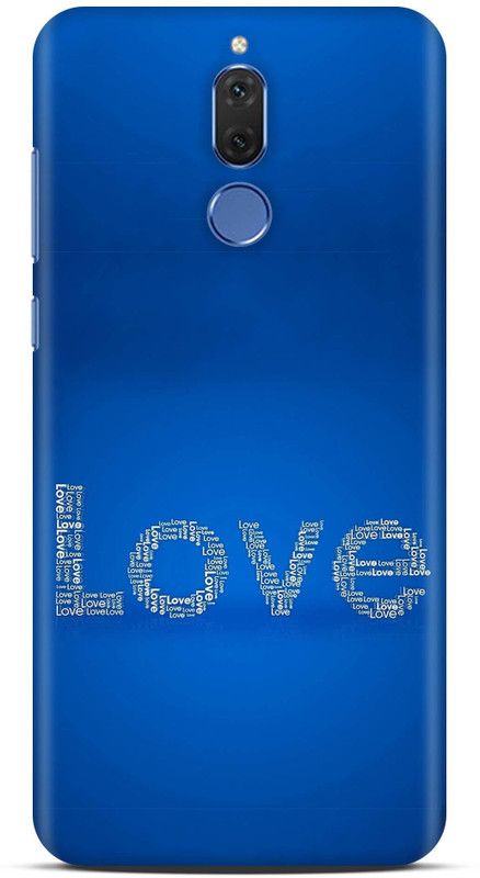 Sankee Back Cover for Huawei Mate 10 Lite  (Blue, Hard Case)
