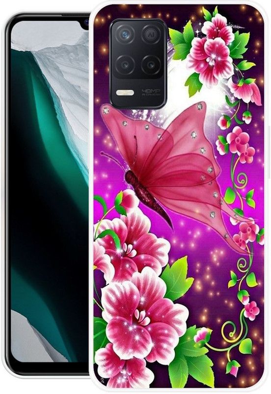 BLUEZAP Back Cover for Realme 8 5G  (Multicolor, Grip Case, Silicon)
