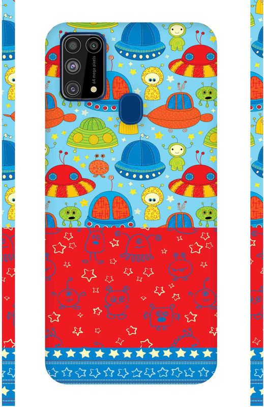 Inkzz Kids Print Mobile Skin - Only Back for Samsung M31 Mobile Skin  (Multicolor)