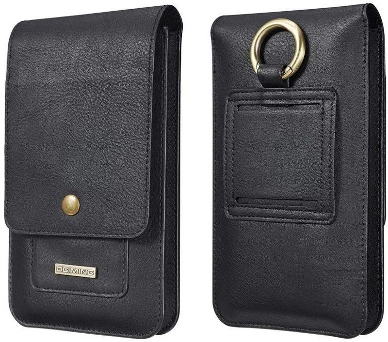 Elica Pouch for Huawei nova 5 Pro  (Black, Holster, Pack of: 1)