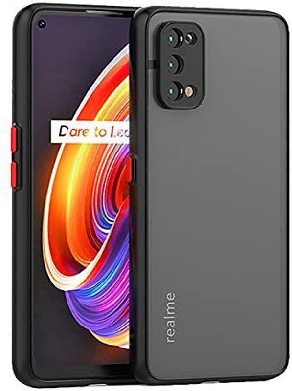 TROOZ Back Cover for REALME X7 PRO BLACK  (Black, Camera Bump Protector, Pack of: 1)