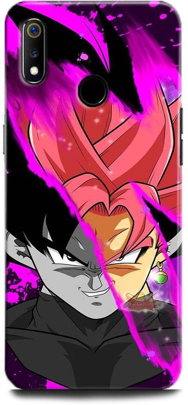 Afterglow Back Cover for Realme 3 Pro GOKU, DRAGON BALL Z, CARTOON, ANIME, KAME HAME, SUPER SAIYAN  (Multicolor, Shock Proof, Pack of: 1)