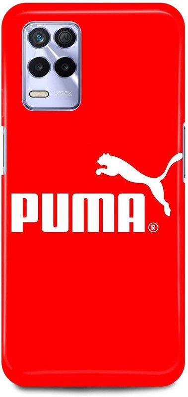 FIKORA Back Cover for Realme 8s 5G  (Red, White, Hard Case, Pack of: 1)