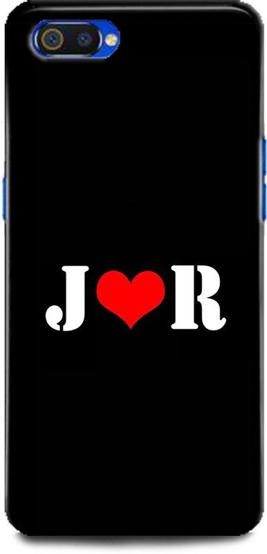 Afterglow Back Cover for Realme C2 J R, J LOVES R, NAME, LETTER, ALPHABET, JR LOVE, HART  (Multicolor, Shock Proof, Pack of: 1)