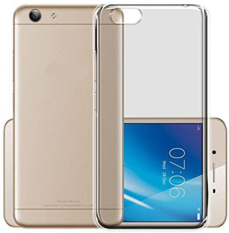 CELLCAMPUS Back Cover for VIVO V5S  (Transparent, Pack of: 1)