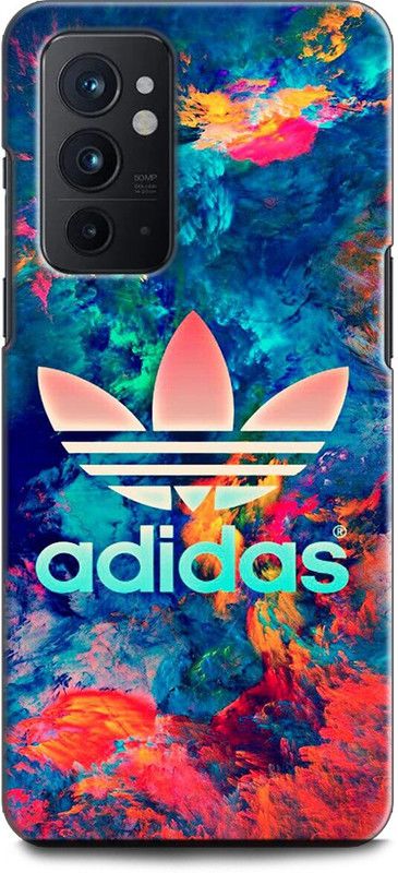 INDICRAFT Back Cover for OnePlus 9RT 5G ADIDAS, ADIDAS SYMBOL, ADIDAS LOGO, ADIDAS SIGN  (Multicolor, Shock Proof, Pack of: 1)