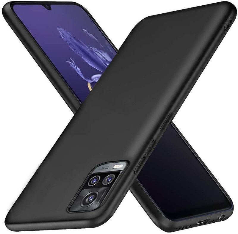 Casehub Back Cover for Vivo V20 Pro  (Black, Camera Bump Protector)