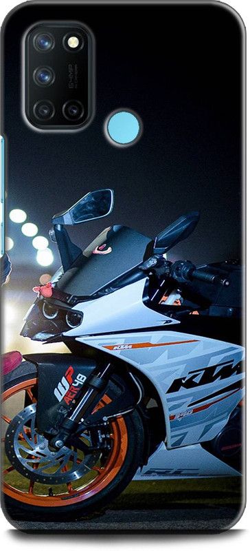 Afterglow Back Cover for Realme 7i KTM DUKE, KTM, PRINCE,BIKE, RACING BIKE,  (Multicolor, Shock Proof, Pack of: 1)