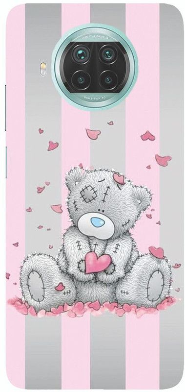 KIZIN Back Cover for Mi 10i, Mi 10i 5G  (Pink, Grey)