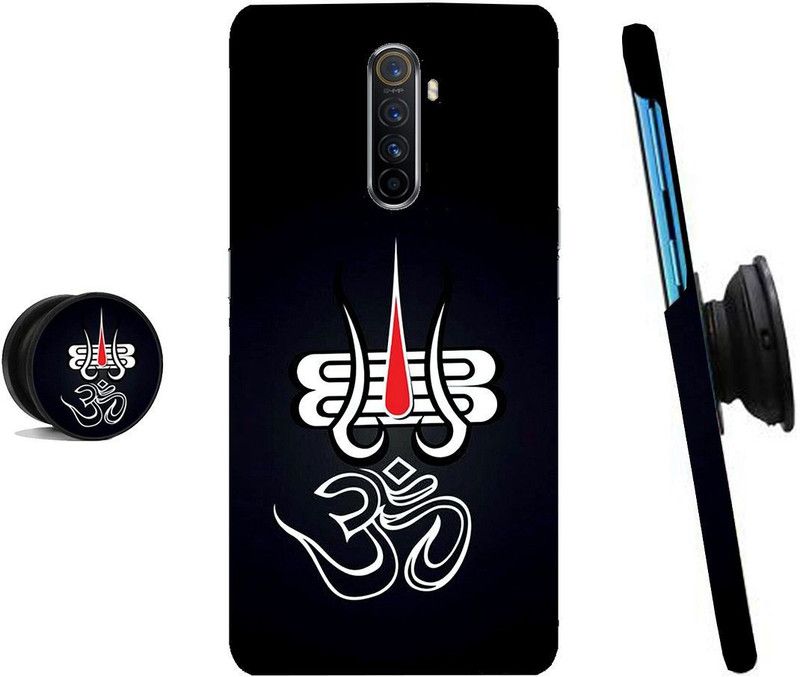 HELLO CASE Back Cover for Realme X2 Pro  (Black, White, Cases with Holder)