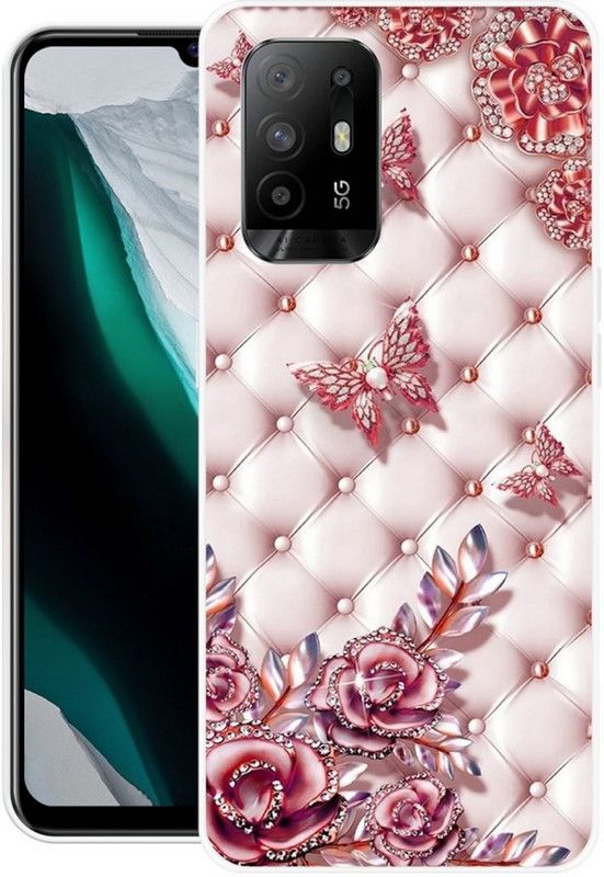 BAILAN Back Cover for OPPO F19 Pro Plus  (Pink, Grip Case, Silicon)