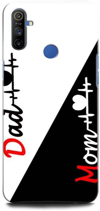 GRAFIQE Back Cover for Realme Narzo 10A RMX2020 MOTHER LOVE , LOVE YOU FATHER, MOM LOVE, DAD LOVE  (Multicolor, Shock Proof, Pack of: 1)