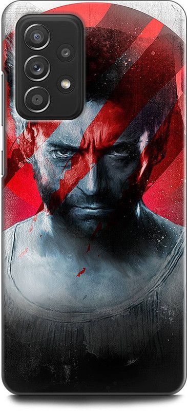 Afterglow Back Cover for SAMSUNG Galaxy A52 WOLVERIAN, XMEN, LOGAN, MARVAL, SUPERHERO, MOVIE  (Multicolor, Shock Proof, Pack of: 1)
