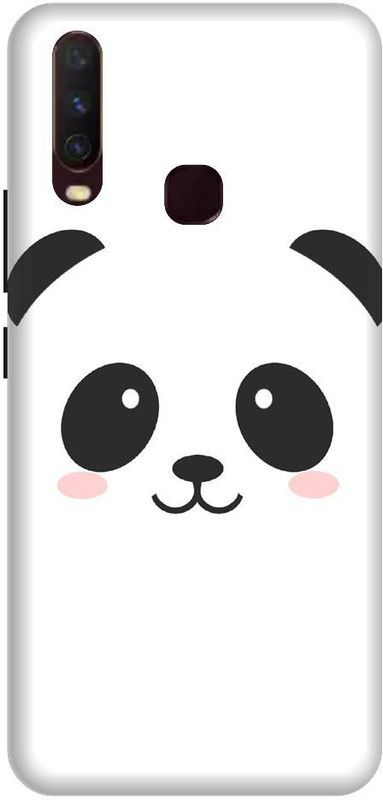 URCHIN Back Cover for vivoY15 panda, Panda, panda love, panda image, cute, funny, cartoon  (Multicolor, Shock Proof, Pack of: 1)