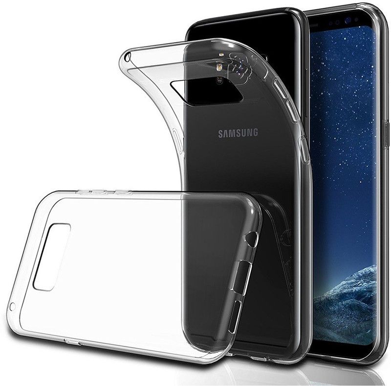 CELLCAMPUS Flip Cover for Samsung Galaxy S8 Plus, Samsung Galaxy S8, Samsung Galaxy S8 Plus, Samsung Galaxy S8 Plus  (Transparent, White, Grip Case, Pack of: 1)