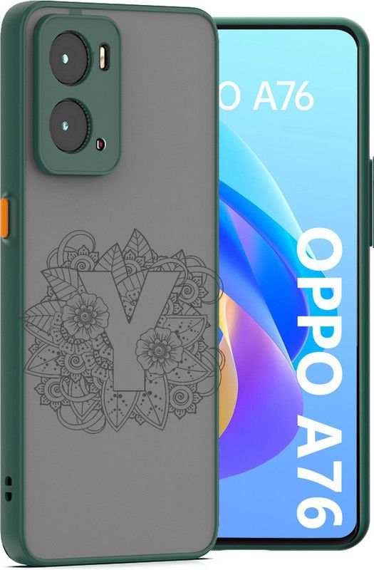 ASMANTIC Back Cover for OPPO A76 5G, OPPO A76 Y Letter Case  (Multicolor, Matte Finish, Pack of: 1)