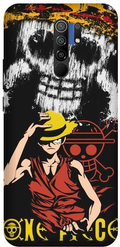 URCHIN Back Cover for Redmi 9 prime Luffy, Monkey D Luffy, One Piece, Pirate, Anime, Funny, Cartoon  (Multicolor, Shock Proof)