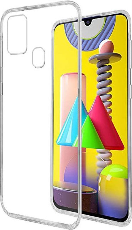 Apurvaayush Enterprises Back Cover for Samsung Galaxy M31  (Transparent, Waterproof, Silicon, Pack of: 1)