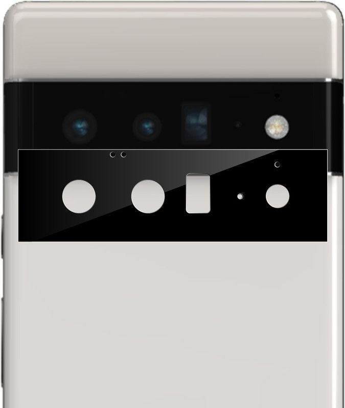 KITE DIGITAL Back Camera Lens Glass Protector for Google Pixel 6 Pro  (Pack of: 1)