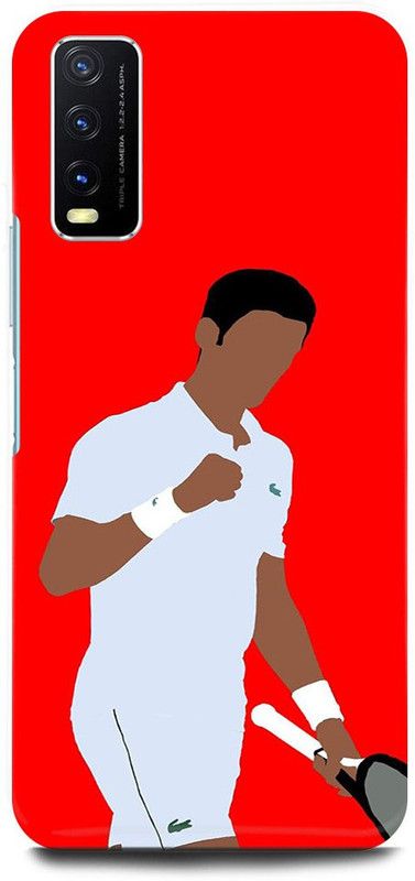 ZIGTOZAG SHOPPE Back Cover for vivo Y20T , PD2093F_EX/V2129, TENNIS, NOVAKDJOKOVIC, DJOKOVIC  (Multicolor, Hard Case)