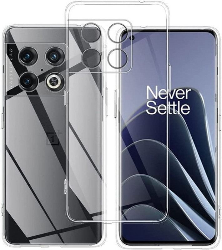 S-Softline Back Cover for OnePlus 10T, Quality screen protector for your device's screen  (Transparent, Pack of: 1)