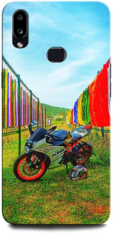 GRAFIQE Back Cover for SAMSUNG Galaxy A10s KTM, KTM BIKE, SUPERBIKE, BIKE LOVER  (Multicolor, Shock Proof, Pack of: 1)