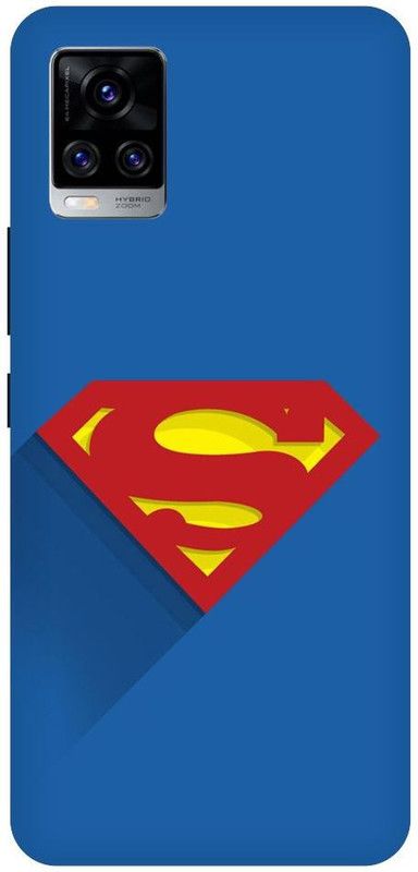 URCHIN Back Cover for Vivo V20 Superman, Superman Logo, Superhero, DC comic, Movie, Comic  (Multicolor, Shock Proof, Pack of: 1)